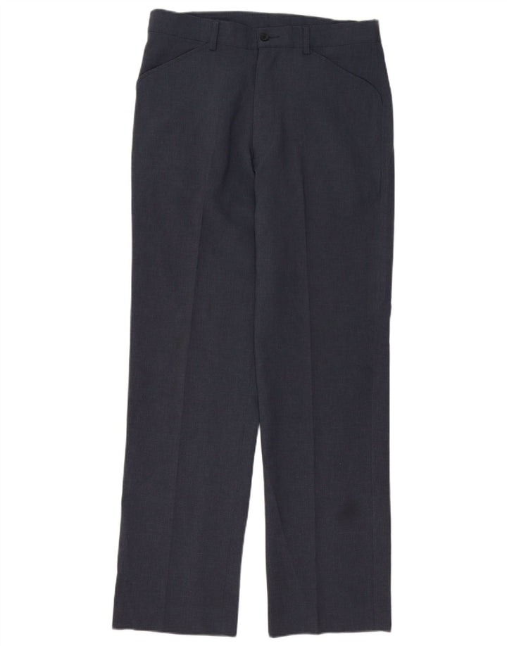 FARAH Herren-Freizeithose, gerade, W32, L31, grau, Polyester