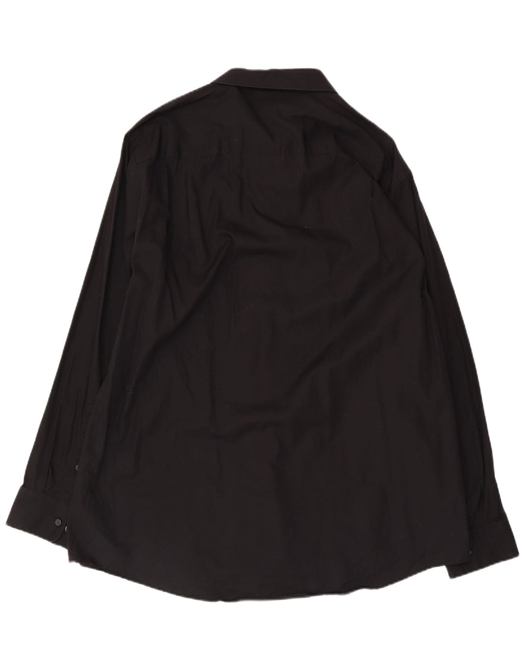 Calvin Klein Herrenhemd, Größe 17 XL, schwarze Baumwolle