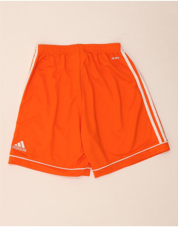 Adidas Herren Climalite Sport Shorts Small Orange Polyester