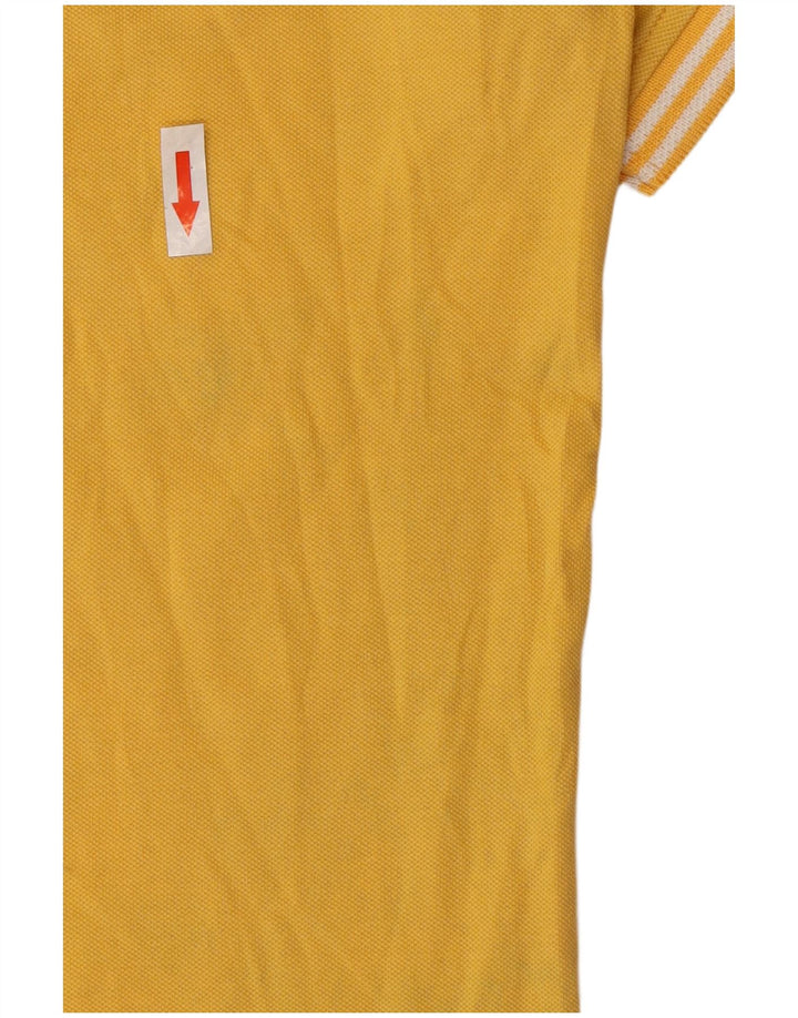 Harmont & Blaine Herren-Poloshirt mit normaler Passform, 3XL, gelbe Baumwolle