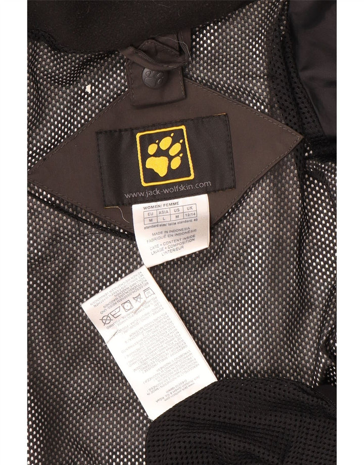 Jack Wolfskin Damen Übergroße Regenjacke UK 12/14 Mittelbraun