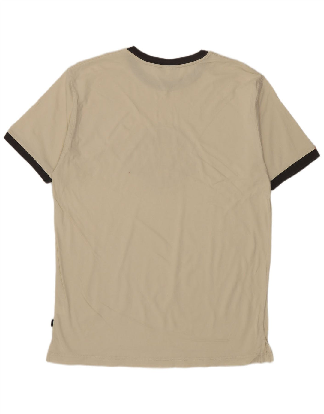 ASICS Herren-T-Shirt mit Grafik, Größe L, Beige, Baumwolle
