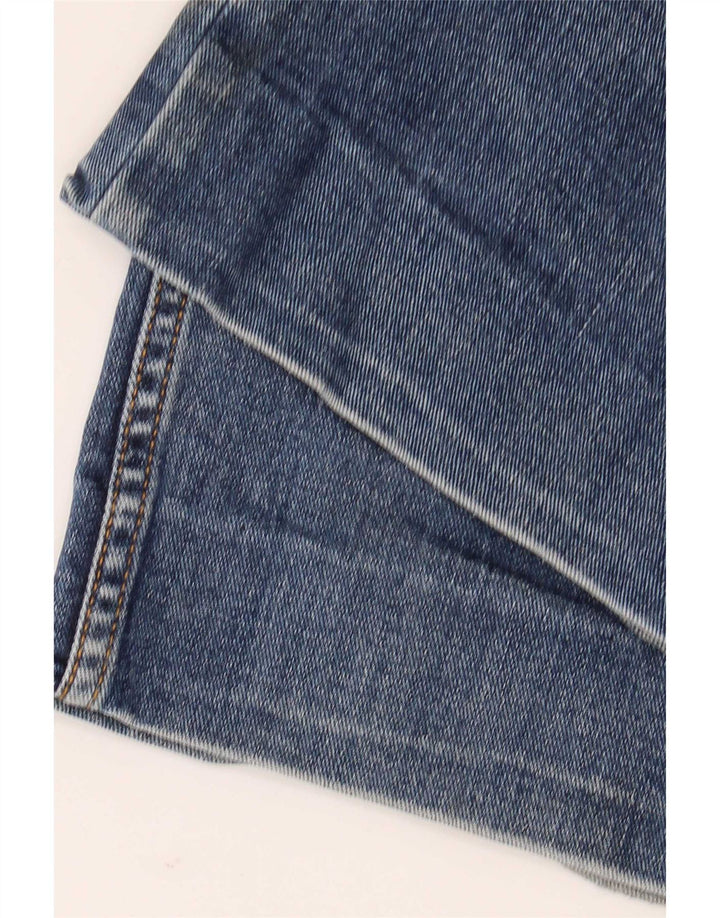Wrangler Herren Texas Stretch Straight Jeans W42 L28 Blaue Baumwolle