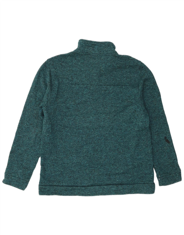 Mountain Warehouse Herren-Sweatshirt-Pullover, großes, grün geflecktes Polyester