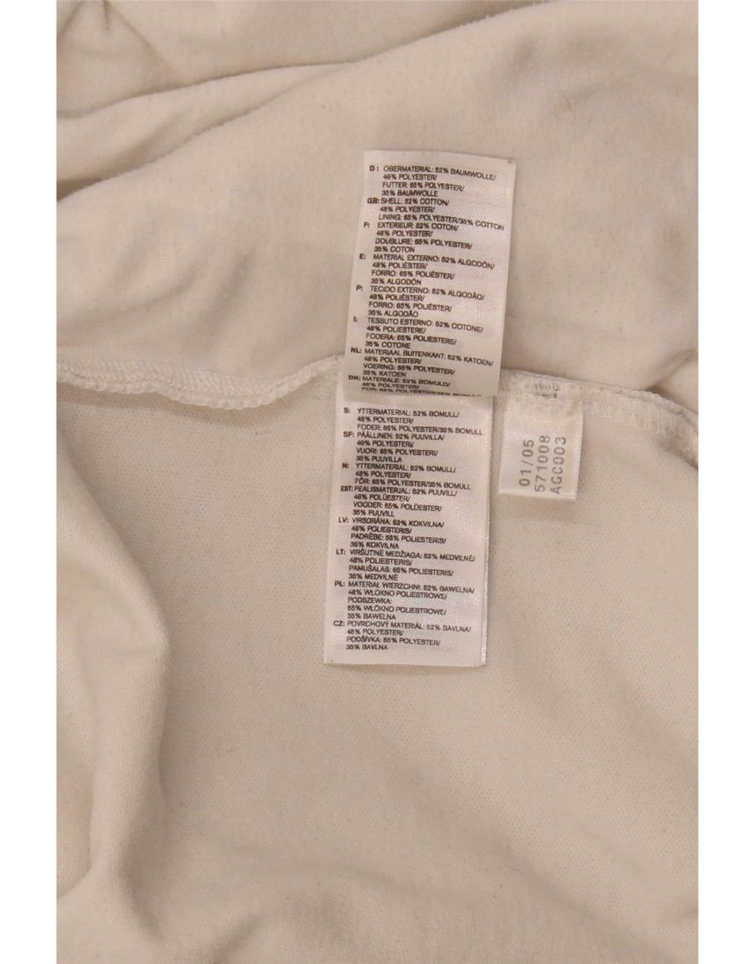 Adidas Damen-Trainingsanzugoberteil mit Grafik, UK 10, Größe S, Weiß, Farbblock