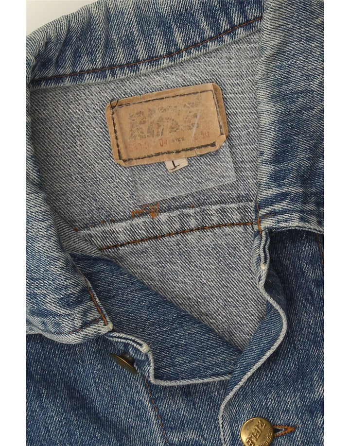 Rifle Herren Jeansjacke UK 40 Large Blau