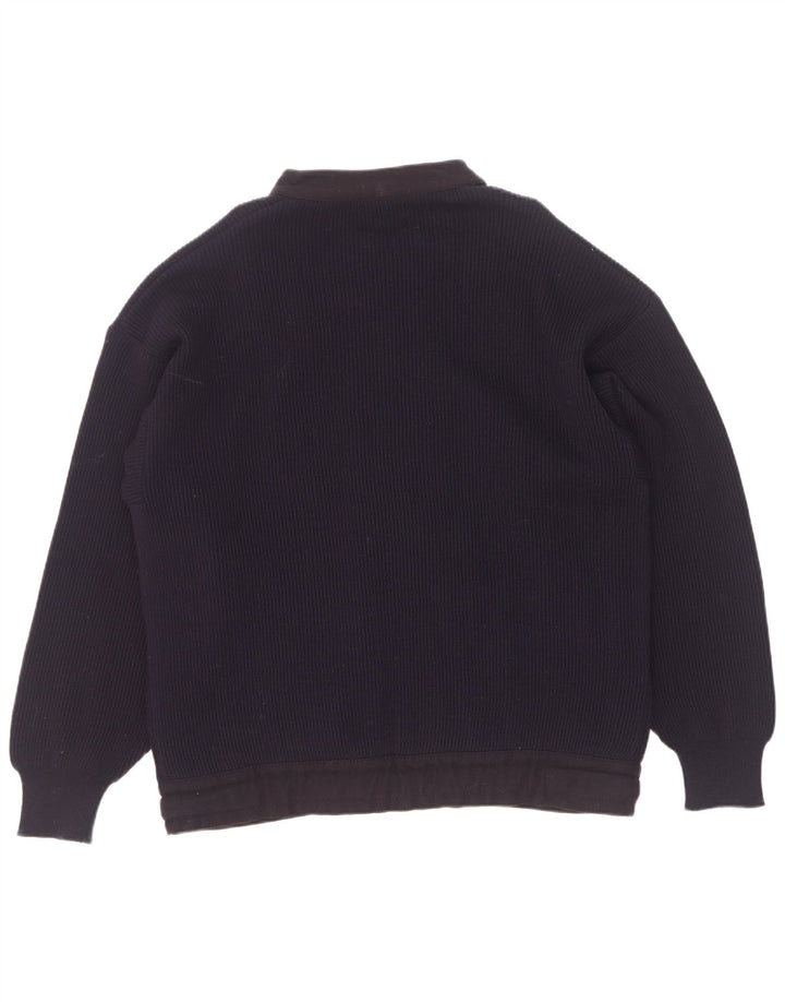 Ruffo Herren Strickjacke XL Marineblau