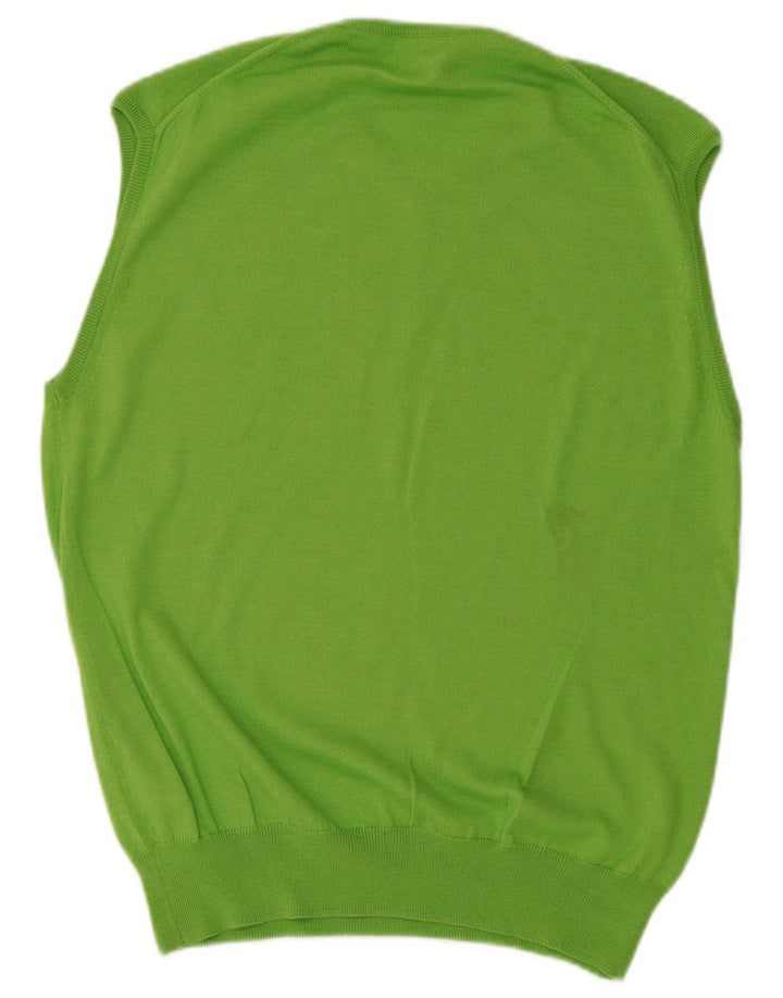 Nike Herren-Golfweste-Tanktop, groß, grünes Polyester