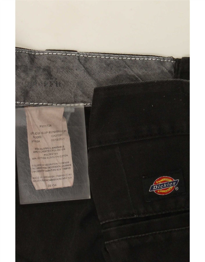 Dickies Damen Jeansshorts W38 XL Schwarz Polyester