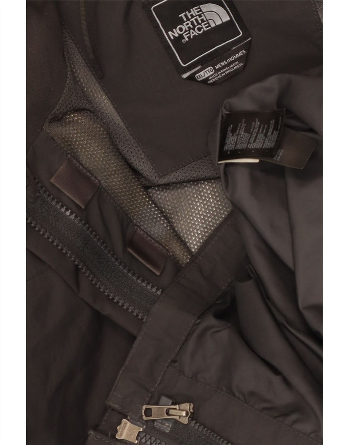 The North Face Herren-Regenjacke mit Kapuze, UK 44, 2XL, Schwarz, Polyester