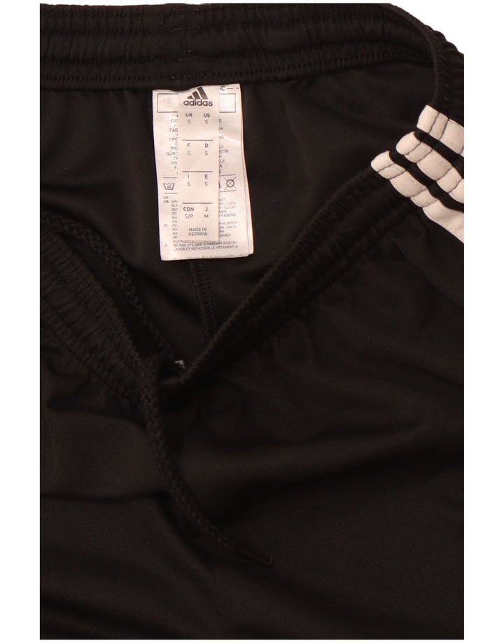 ADIDAS Damen Aeroready Sport Shorts UK 10 Small Schwarz Polyester