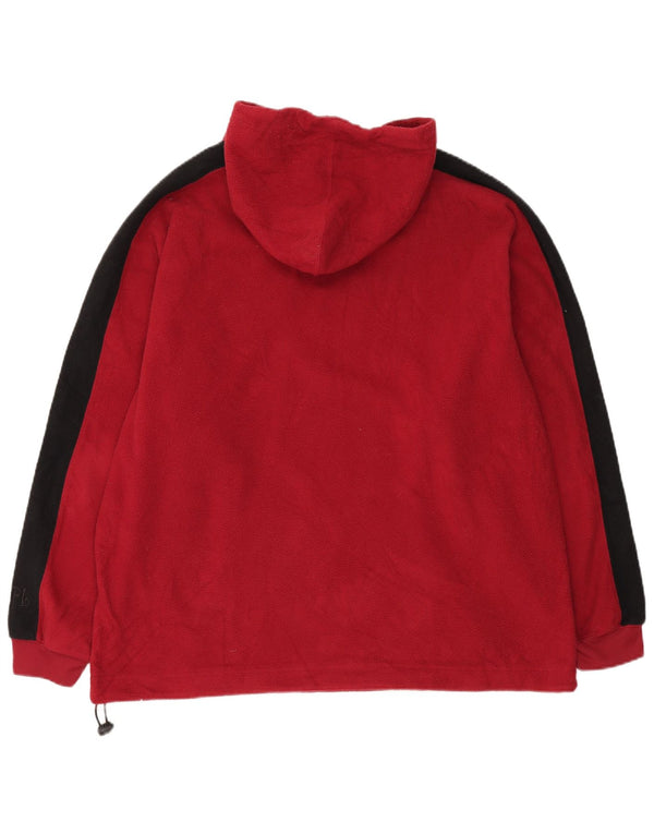 NFL Herren Redskins Graphic Fleece Hoodie Pullover XL Burgund Farbblock