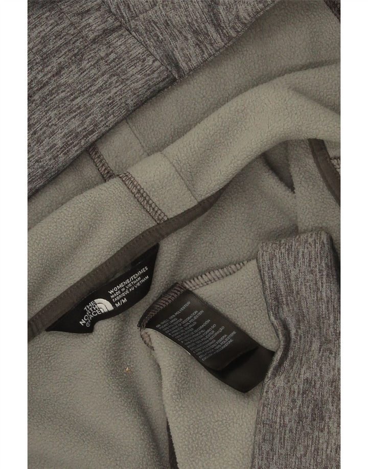 The North Face Damen-Kapuzenpullover mit Reißverschluss, UK 12, mittelgrau, Polyester