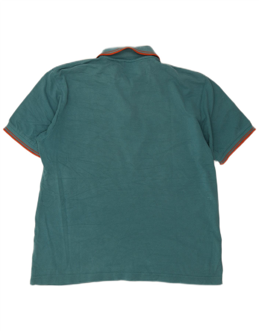 Kappa Herren-Poloshirt, groß, grün gestreift, Baumwolle