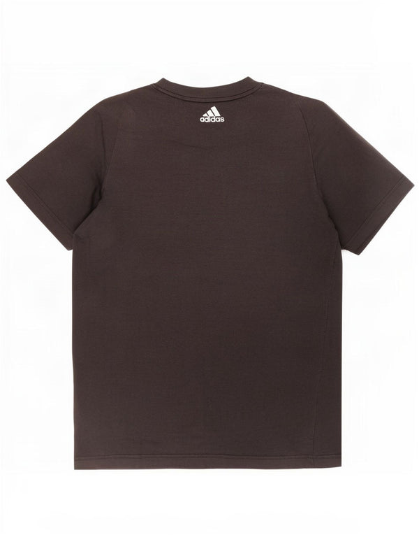 Adidas Herren T-Shirt Top Small Schwarz Colourblock