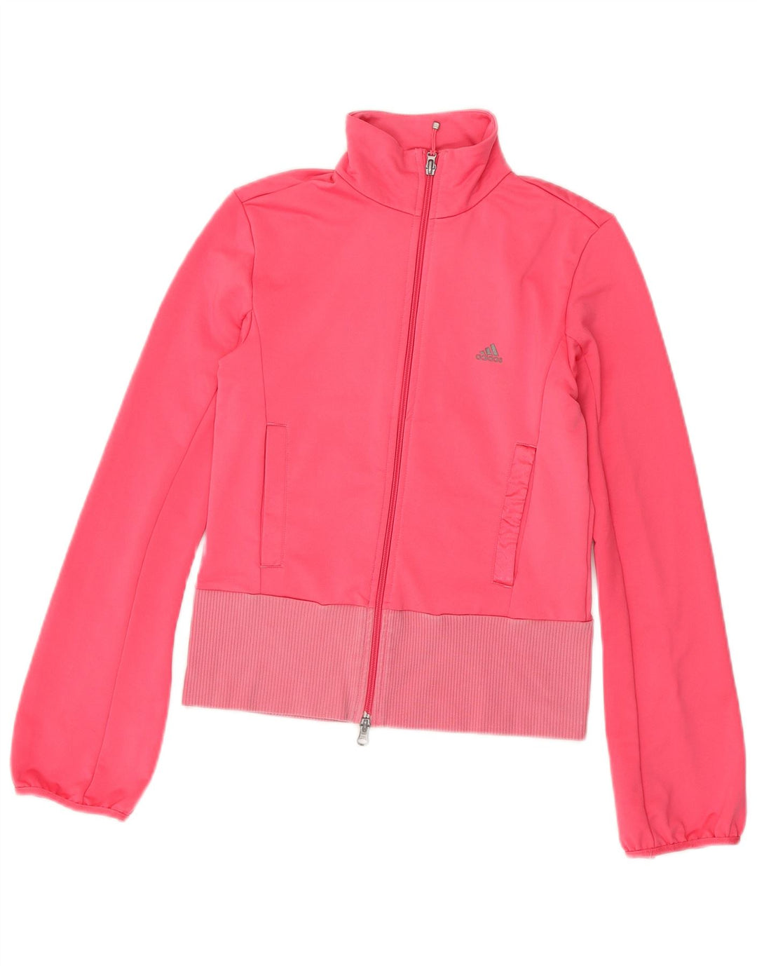 ADIDAS Damen Clima 365 Graphic Trainingsanzug Top Jacke UK 10 Small Pink