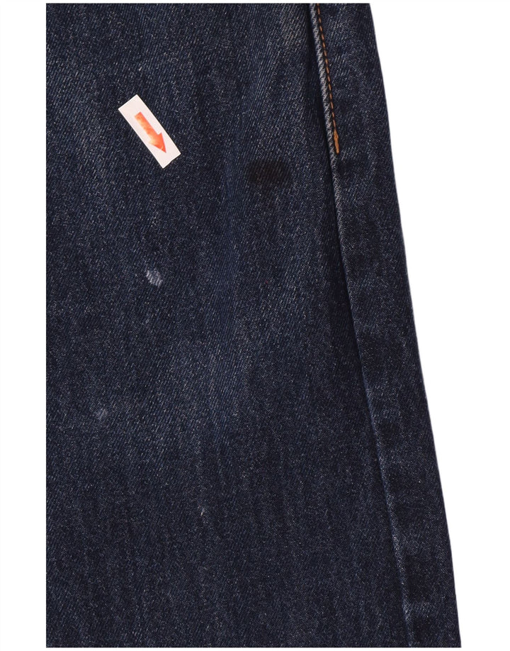 Levi's Herren 505 Regular Fit Straight Jeans W33 L26 Blaue Baumwolle