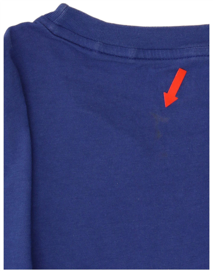 Lee Damen-T-Shirt in Übergröße, Größe S, Blau, Baumwolle