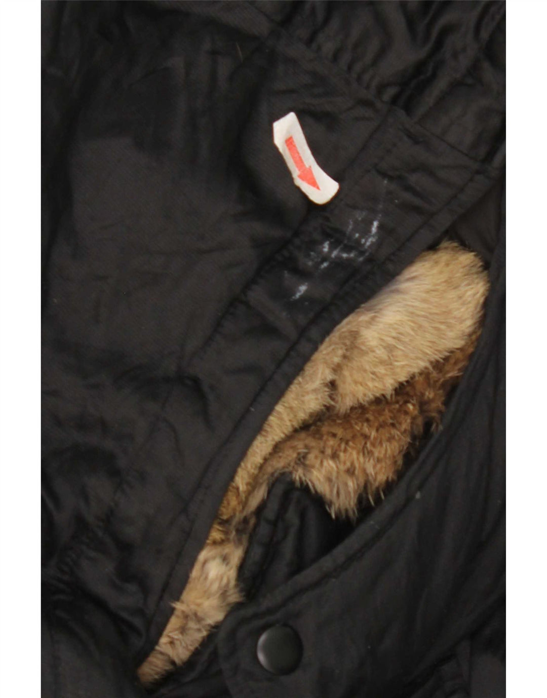 Pal Zileri Damen Kapuzenjacke IT 50 XL Schwarz Polyester