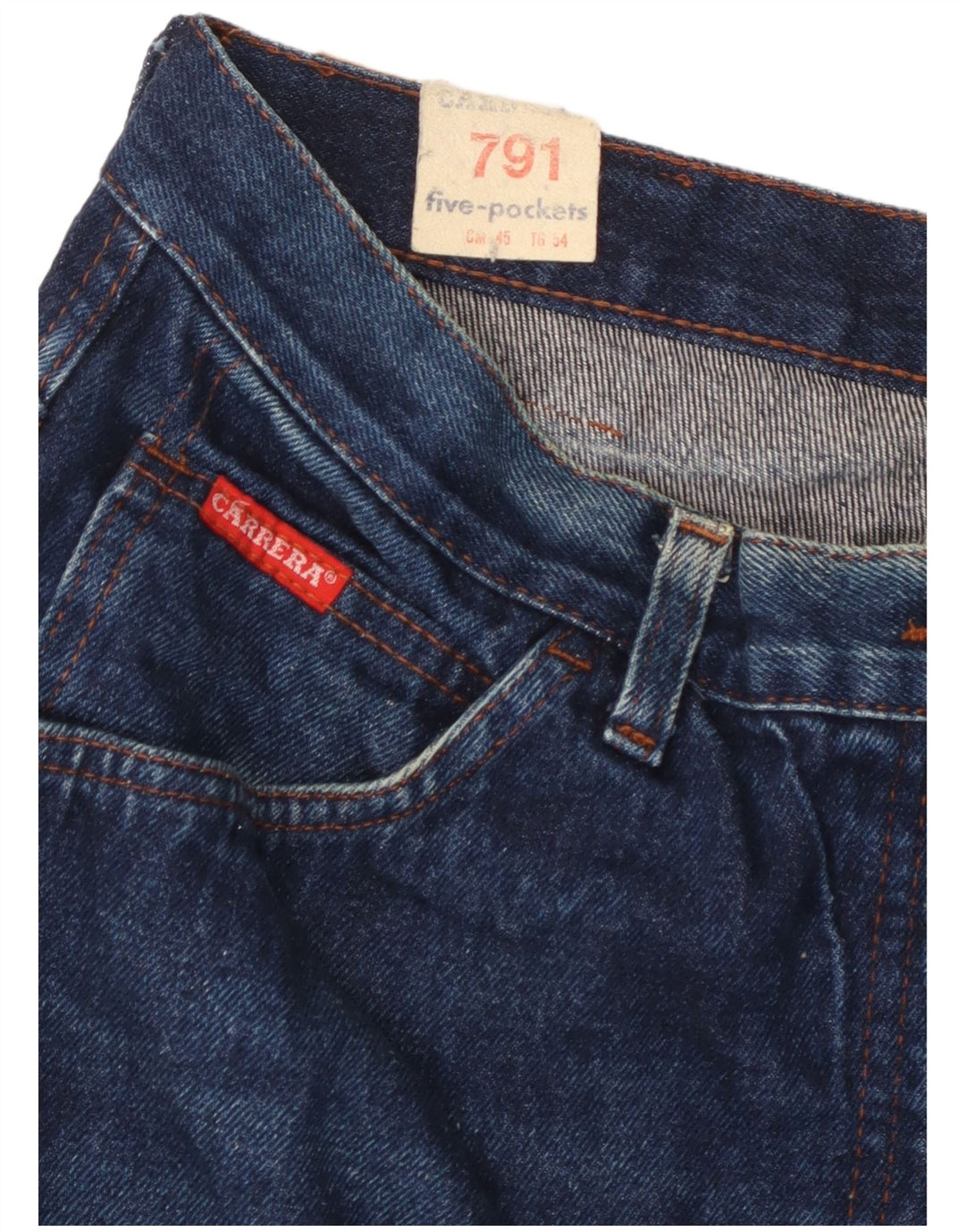 Carrera Damen Jeansrock W36 XL Marineblaue Baumwolle