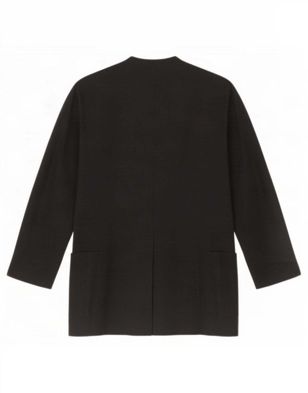 Marella Damen-Blazerjacke mit 4 Knöpfen, UK 12, Mittelschwarz, Schurwolle