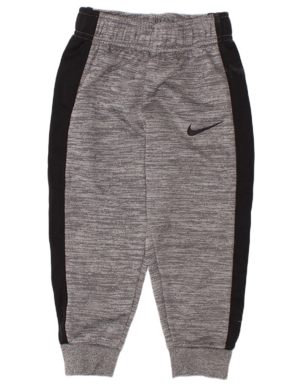 Nike Jungen Dri Fit Trainingshose Jogger 2–3 Jahre grauer Farbblock