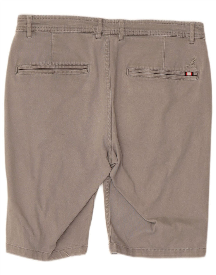 KANGOL Mens Chino Shorts Small W32  Grey Cotton