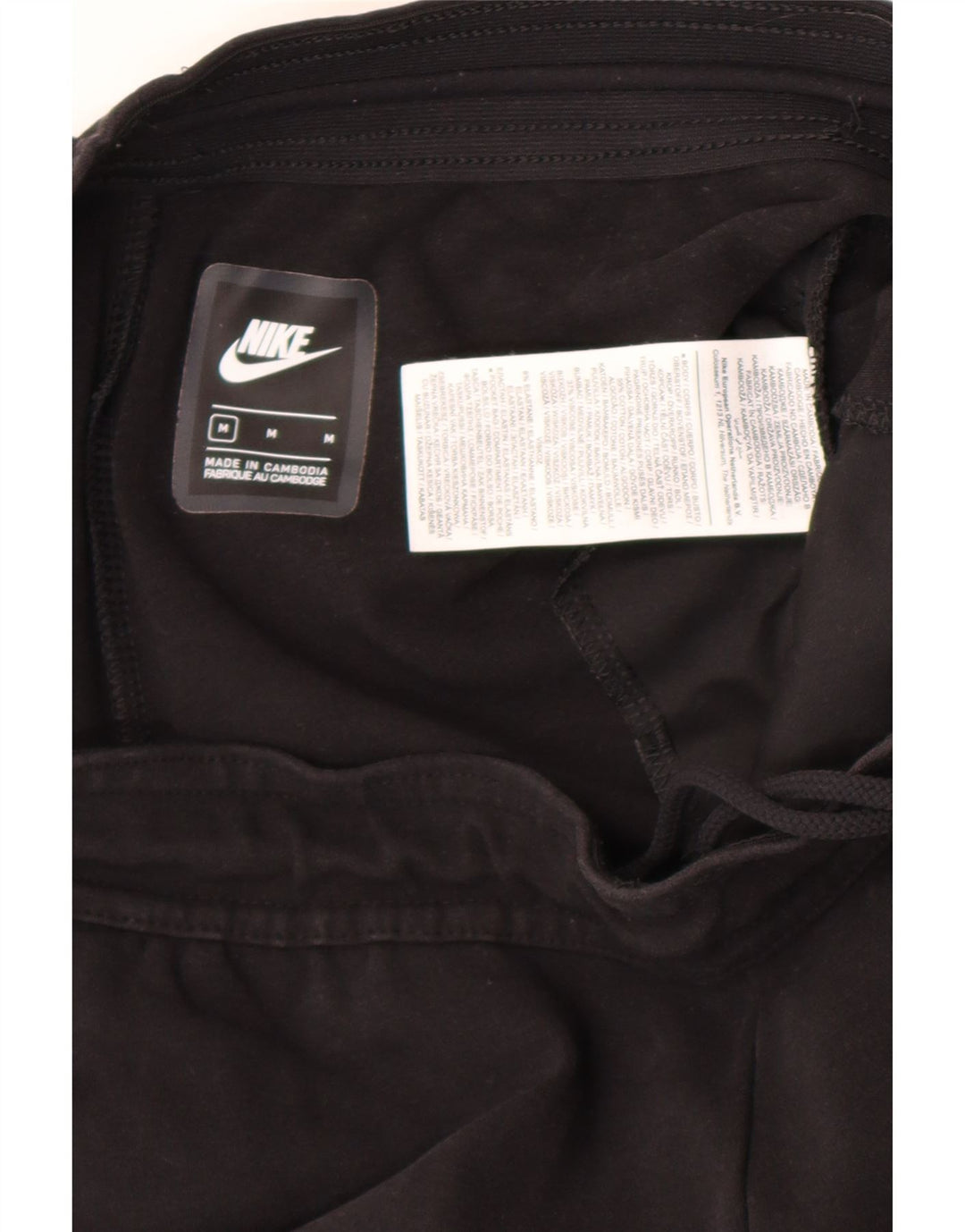 Nike Damen-Trainingshose, UK 14, mittelschwarz, Baumwolle