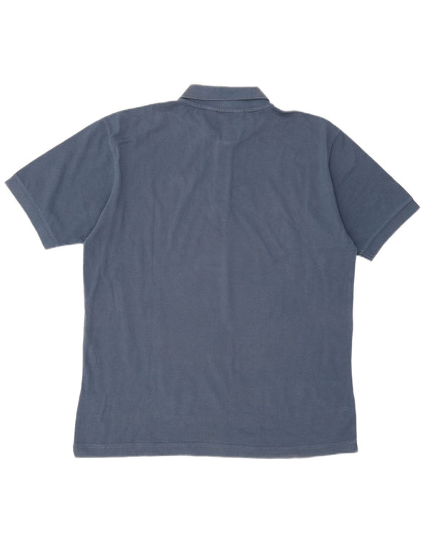 KAPPA Herren Poloshirt XL Marineblau Baumwolle