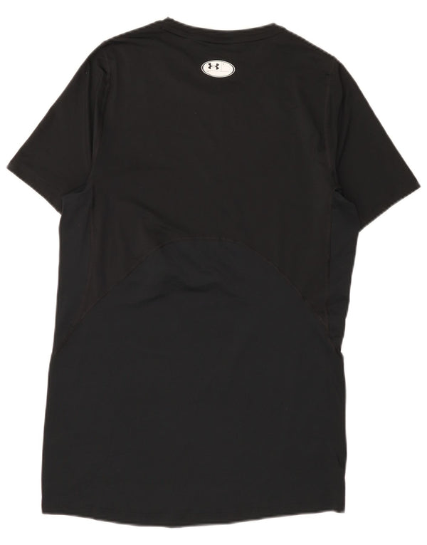 Under Armour Herren Heat Gear T-Shirt Top Small Schwarz