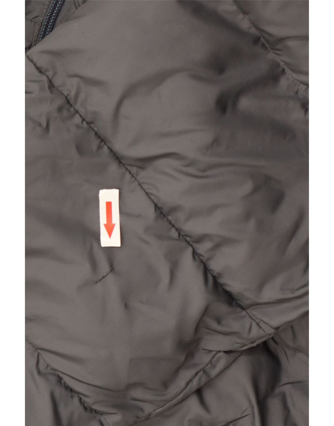 Adidas Jungen wattierte Jacke mit Kapuze, 15–16 Jahre, graues Polyester
