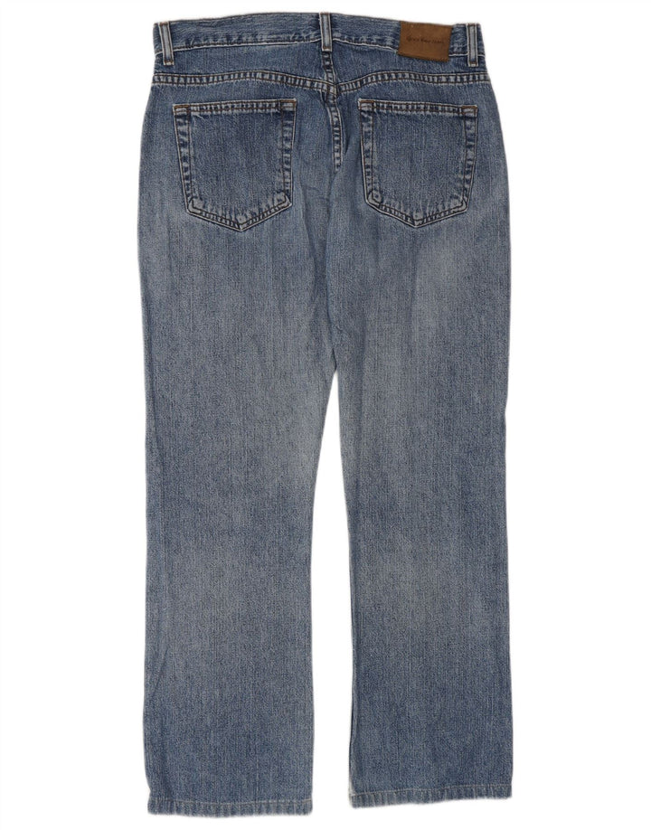 CALVIN KLEIN Damen Straight Jeans US 7 Medium W30 L28 Blaue Baumwolle