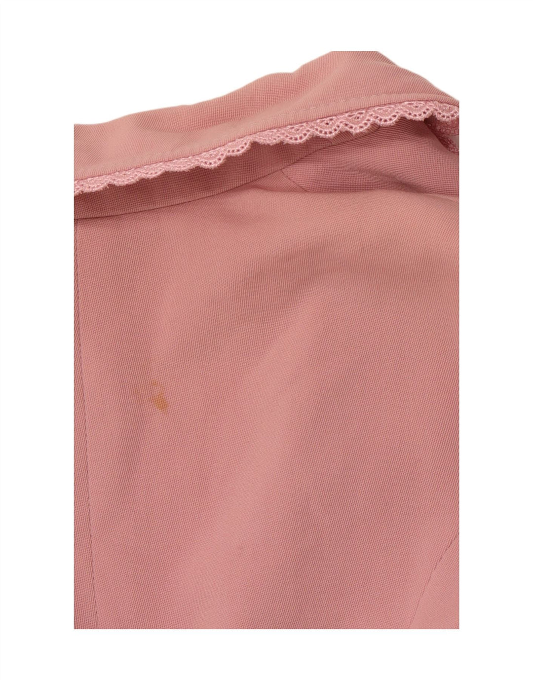 VALENTINO Damen 1-Knopf-Blazerjacke UK 14 Mittelrosa Schurwolle