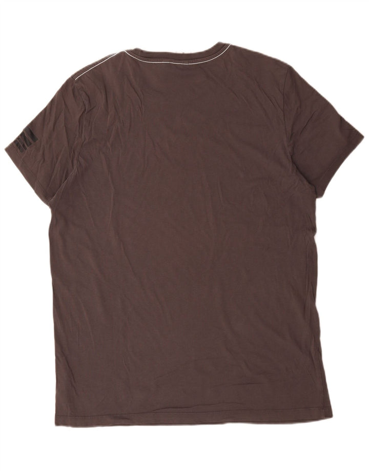 G-Star Herren T-Shirt Top XL grau gestreift aus Baumwolle