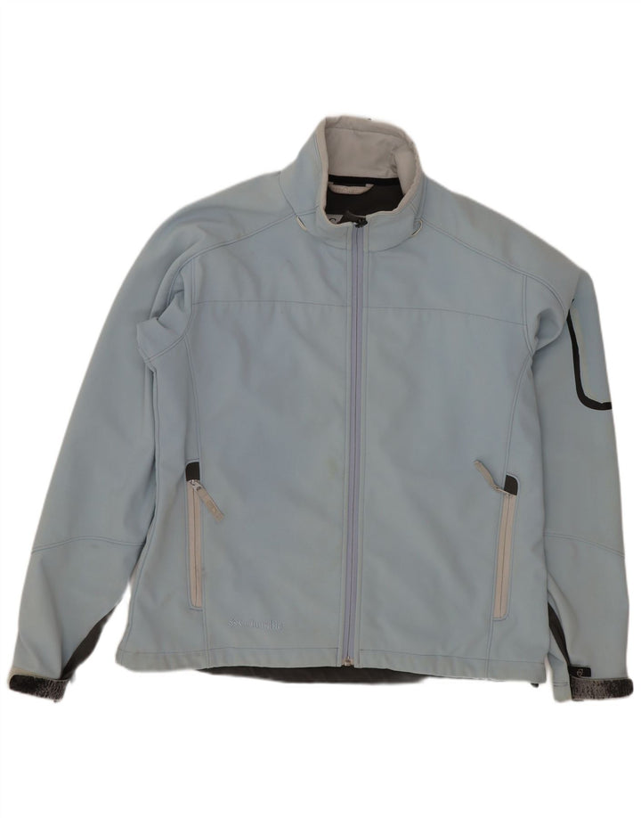Columbia Damen Interchange Windjacke UK 16 Large Blue Colourblock