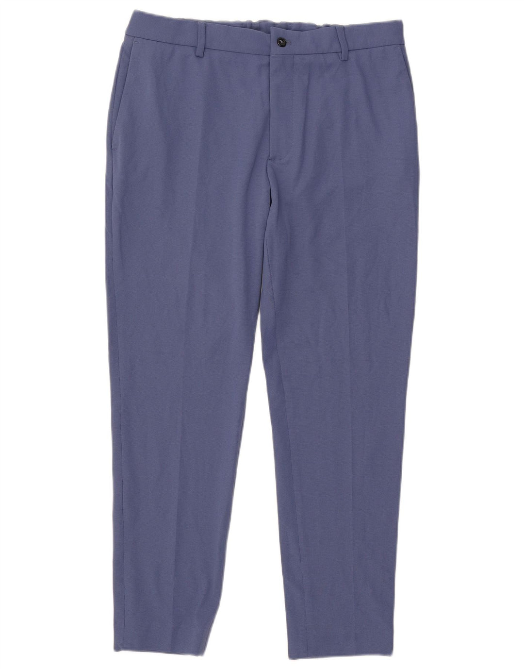 Zara Slim Chino-Hose für Herren, EU 44, Größe L, W34, L29, Blau, Polyester