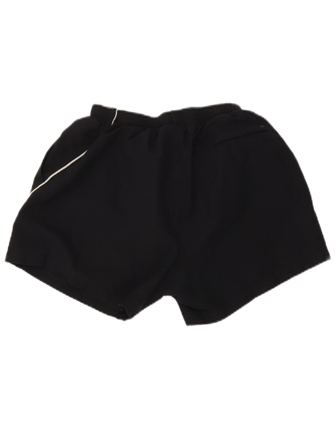 Nike Damen Sportshorts UK 12 Mittelschwarzes Polyester