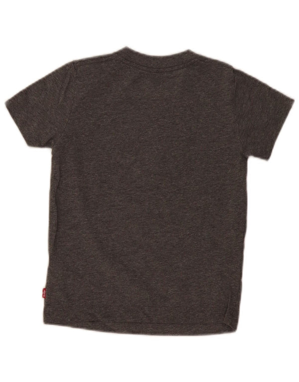Levi's Jungen-T-Shirt mit Grafik, 5–6 Jahre, graue Baumwolle