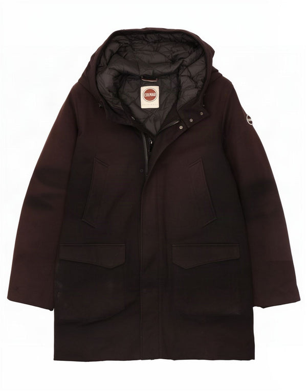 Colmar Mens Hooded Padded Coat IT 58 XL Black Polyester