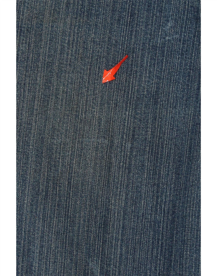 VINTAGE Womens Capri Jeans UK 14 Medium W30 L20 Blue Cotton Vintage Vintage and Second-Hand Vintage from Messina Hembry 