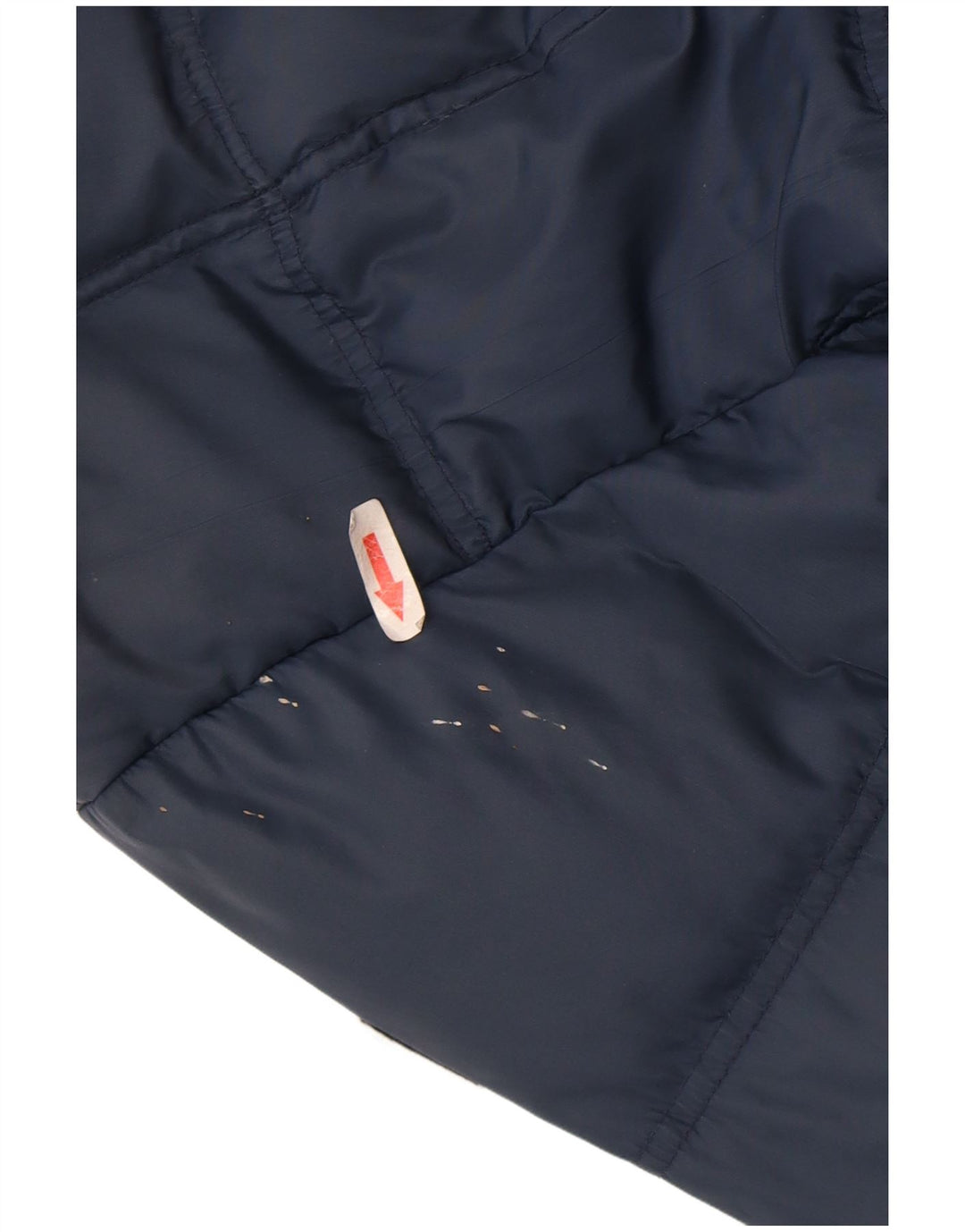 Fila Herren-Jacke mit Kapuze, gepolstert, Größe 44, XS, marineblaues Nylon