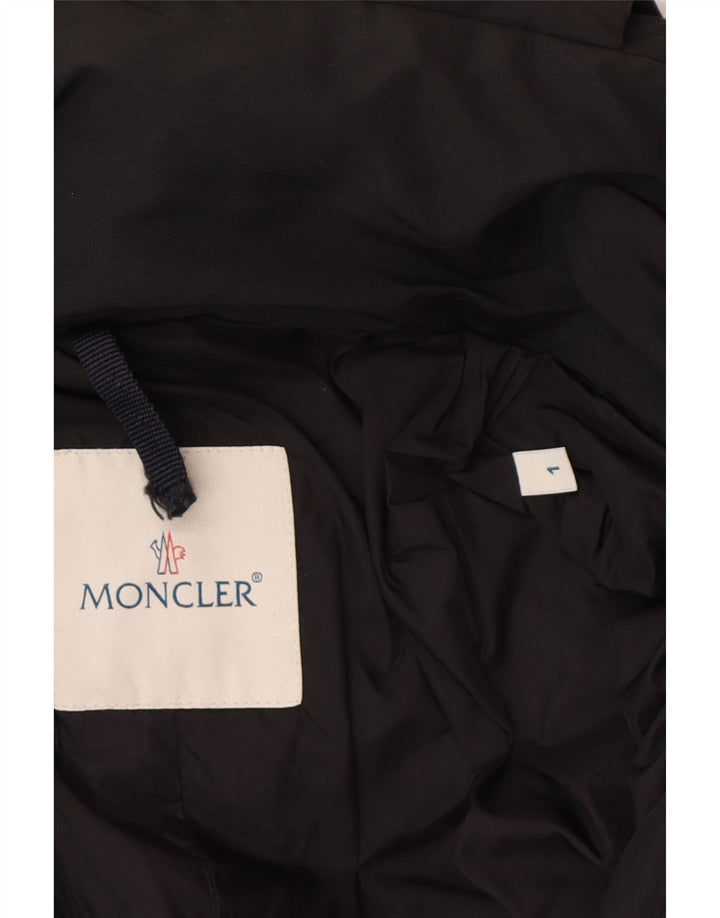 MONCLER Gepolsterter Damenmantel, Größe 1, S, Schwarz, Polyester, Winter