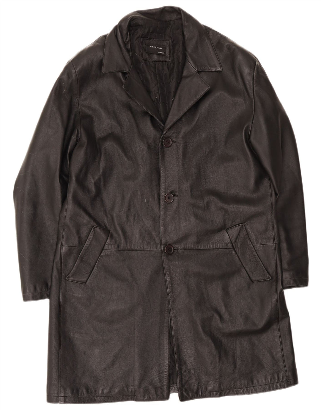 Sorbino Herren Ledermantel UK 44 2XL Schwarz