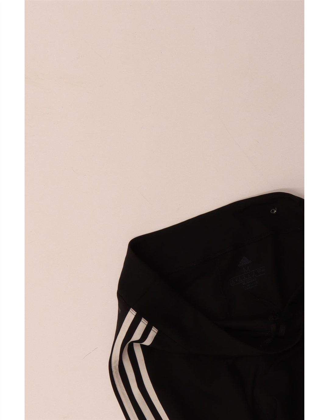 ADIDAS Damen Climalite Leggings UK 12/14 Medium Schwarz Polyester