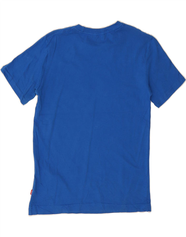 LEVI'S Boys Graphic T-Shirt Top 13-14 Years Blue Cotton Vintage Levi's and Second-Hand Levi's from Messina Hembry 