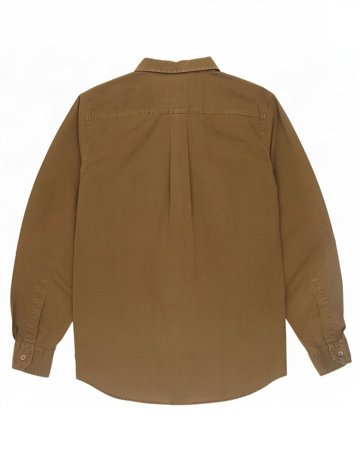 Murphy & Nye Herrenhemd, groß, Khaki, Baumwolle