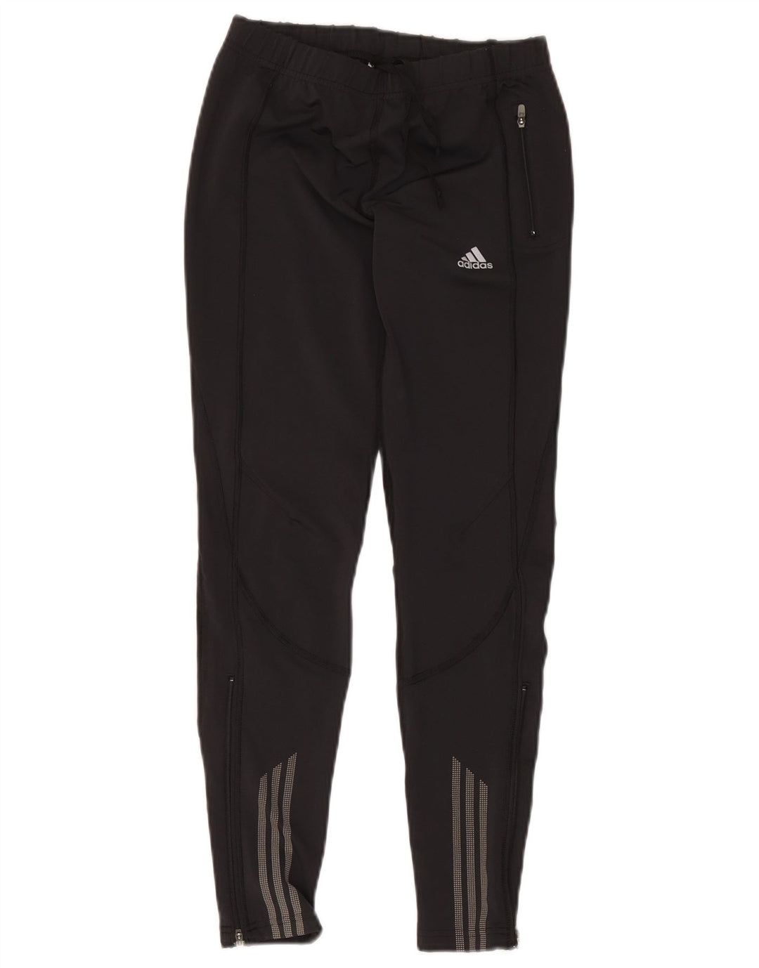 Adidas Damen Climacool Trainingshose UK 14 Medium Schwarz Polyester