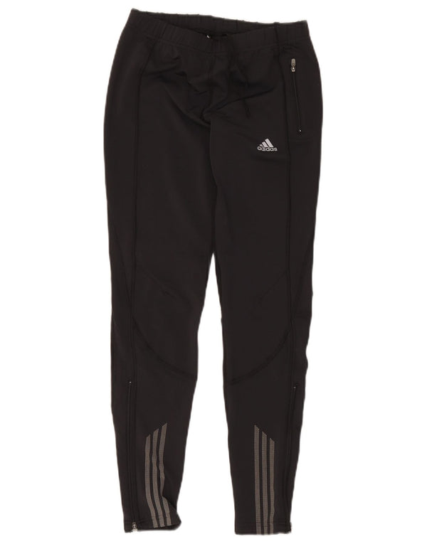 Adidas Damen Climacool Trainingshose UK 14 Medium Schwarz Polyester