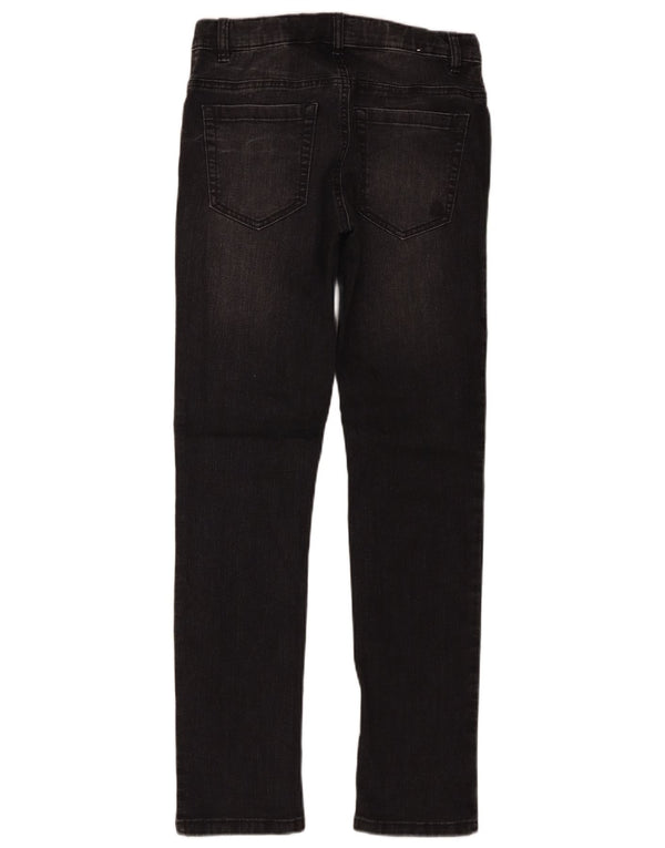 Benetton Slim Jeans für Jungen, 11–12 Jahre, 2XL W28 L30, graue Baumwolle