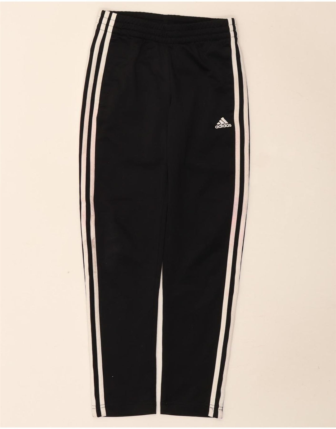 Adidas Trainingshose für Jungen, 9–10 Jahre, schwarzes Polyester